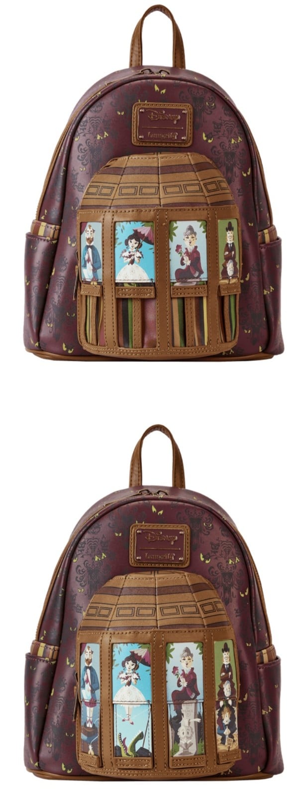 Haunted Mansion Portraits Loungefly Mini Backpack