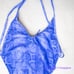 New! Victoria’s Secret Blue purple Snakeskin One piece, size S