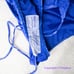 New! Victoria’s Secret Blue purple Snakeskin One piece, size S