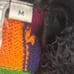 Vintage Michael Simon Geometric Granny Quilt Retro Womens Sweater Cardigan Med.