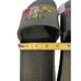 Lacoste Flame Fire Alligator Slides Mens Size 12 Sandals Green Avante Garde Rare