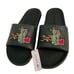 Lacoste Flame Fire Alligator Slides Mens Size 12 Sandals Green Avante Garde Rare