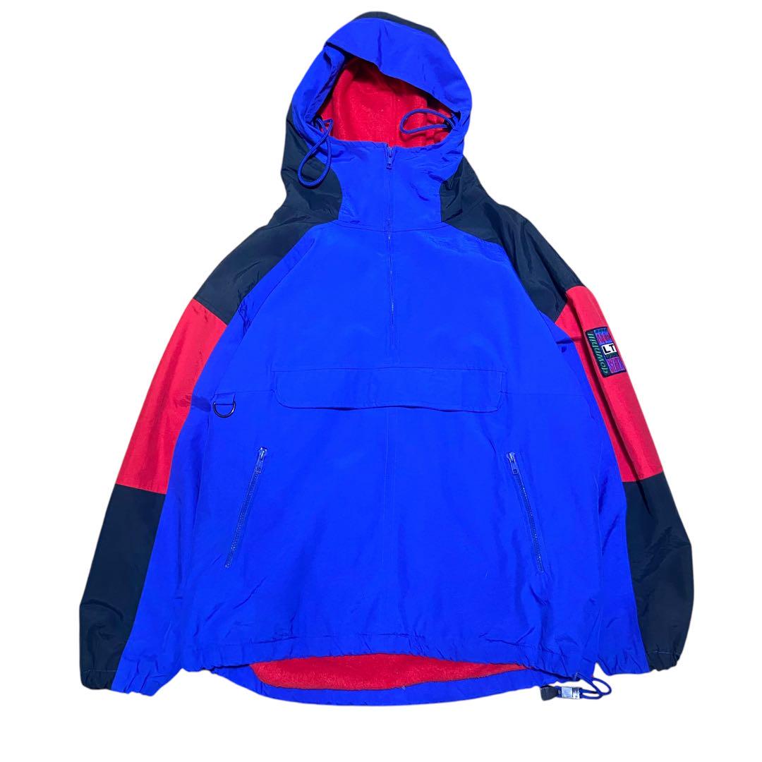 90s OLD GAP Half-Zip Nylon Anorak Parka ALPINE M