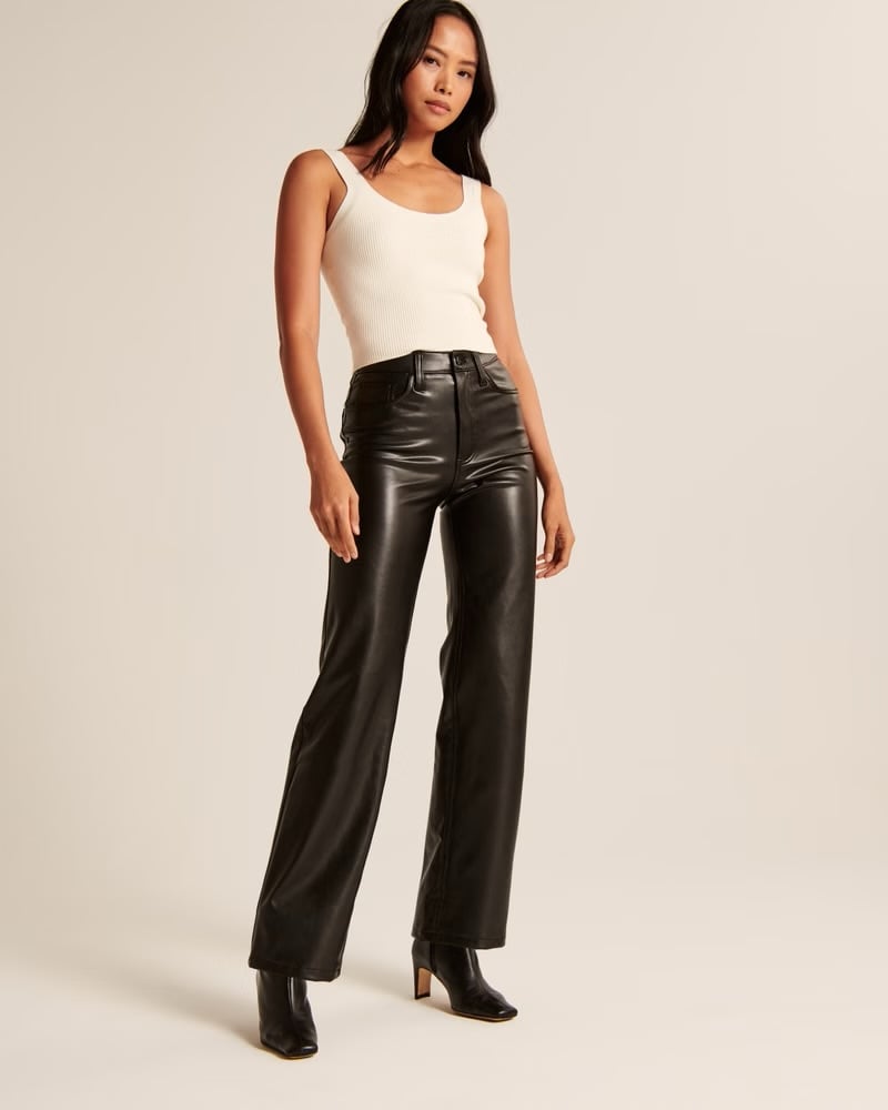 Abercrombie & fitch the 90’s straight ultra high rise pant