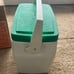 OSCAR Coleman Cooler Vintage 1983 Model 52744 Gallon In Original Box Green Retro