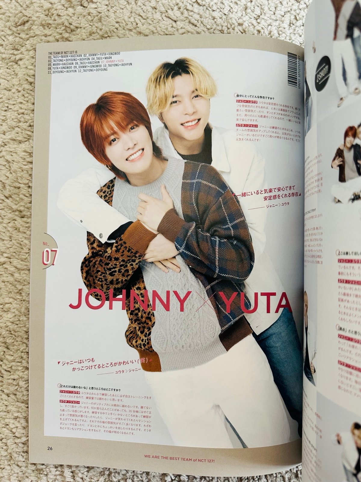 NCT 127 Japan NCTzen Fan Club FC Official Book Bulletin vol