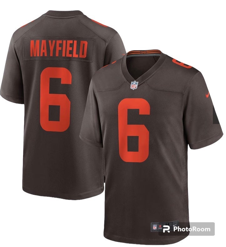 Baker Mayfield Cleveland Browns Nike Alternate Brown Jersey