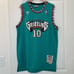 Mitchell & Ness Men's Mike Bibby Turquoise Vancouver Grizzlies 1998/99 Hardwood