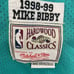 Mitchell & Ness Men's Mike Bibby Turquoise Vancouver Grizzlies 1998/99 Hardwood
