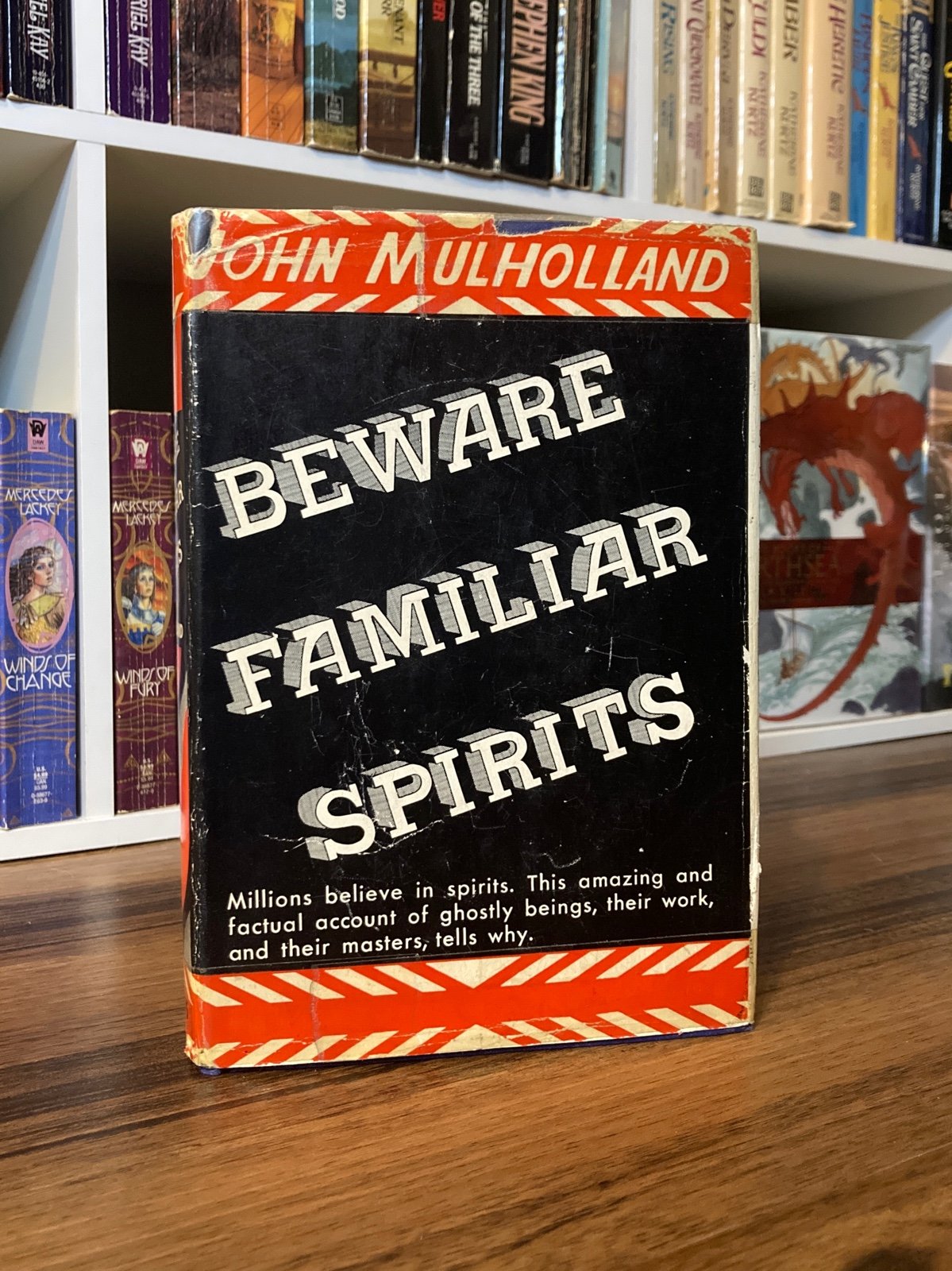 Beware Familiar Spirits - John Mulholland (1st edition 1st printing) 1938 HC