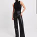 Black Faux Leather Pants