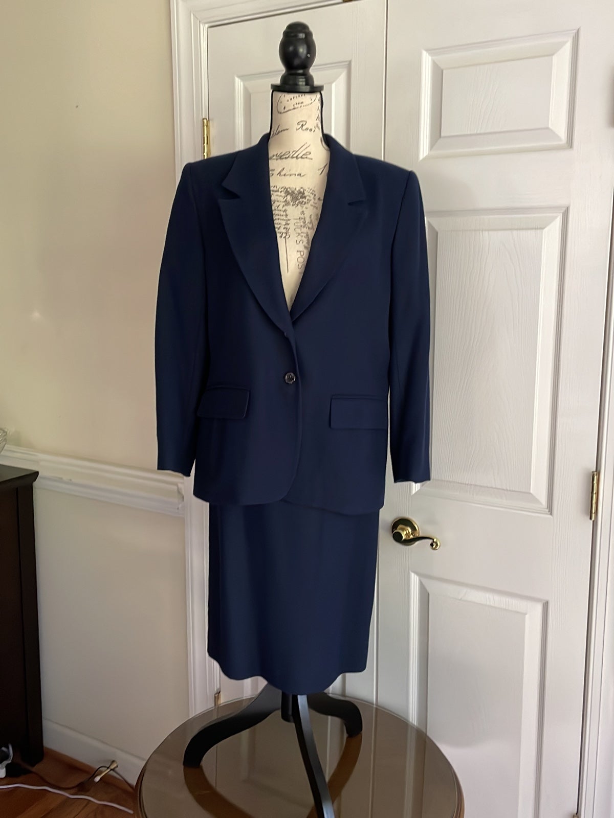 Pendleton skirt suit