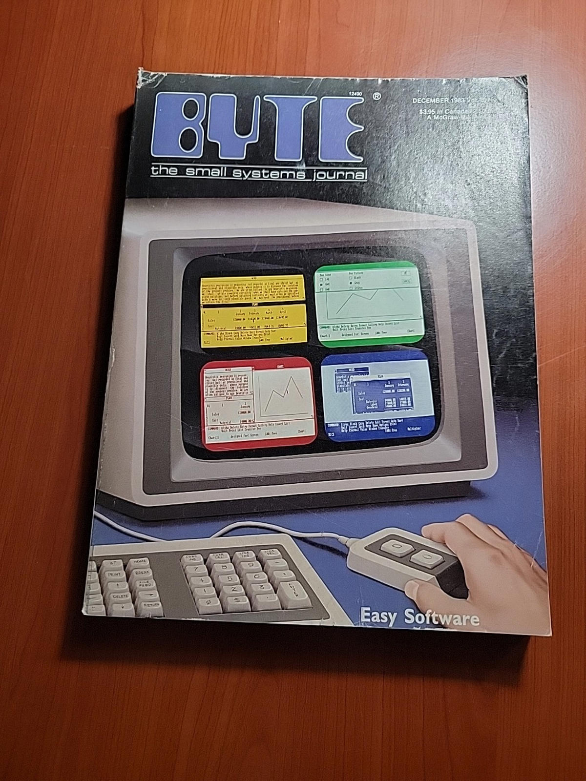 1983 DECEMBER BYTE MAGAZINE - EASY SOFTWARE COMPUTERS TECH - L 20833