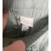 A New Day linen blend 1-button blazer pantsuit elastic pull on sage green small