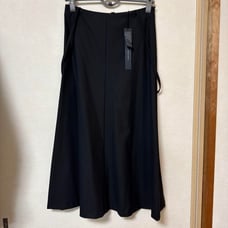 Mizuiro Ind Flare Long Skirt Black