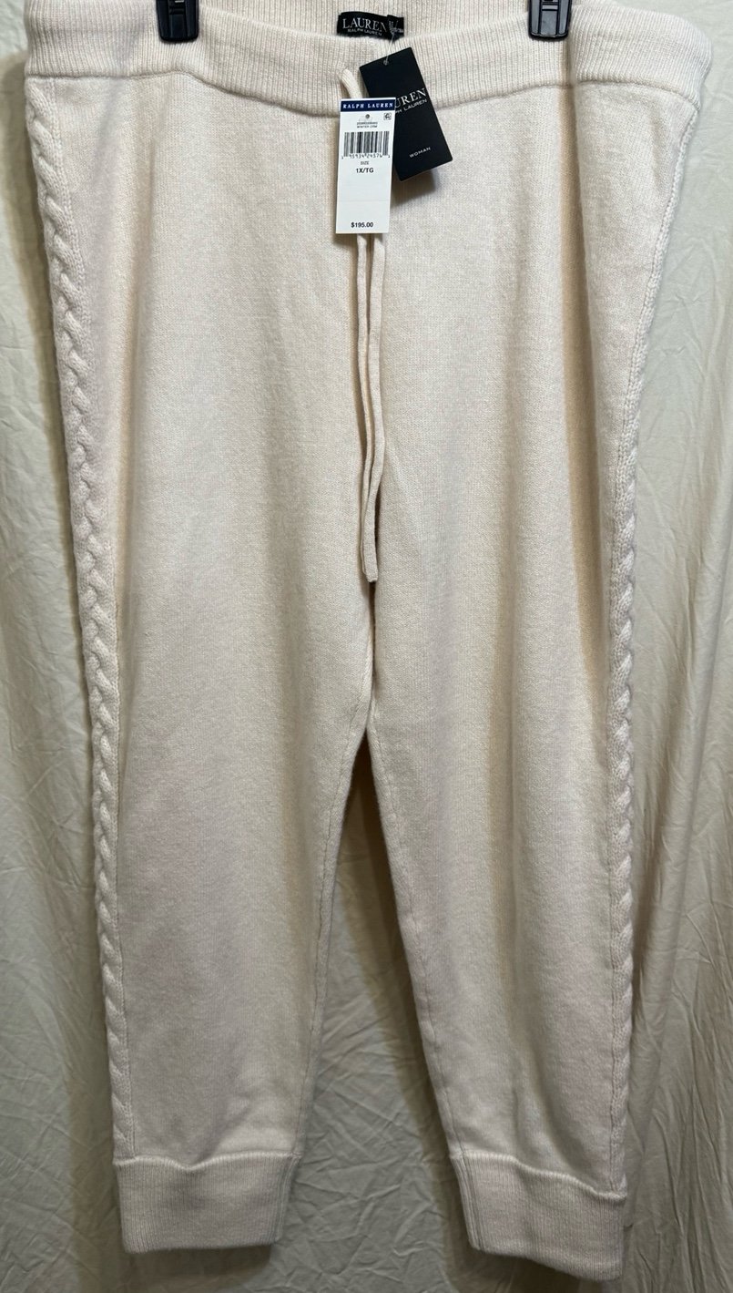 Ralph Lauren Women’s Designer Joggers Size 1X 195