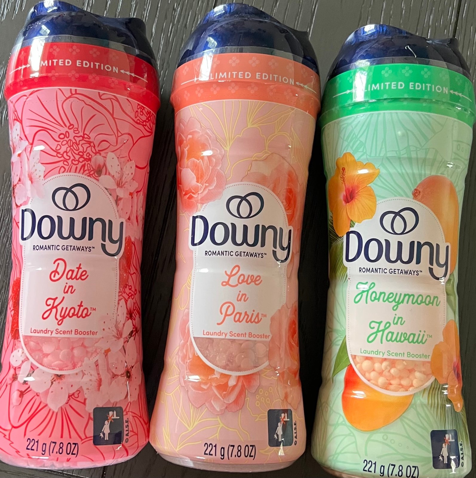 Downy Limited Edition Romantic Getaway In Wash Scent Booster Bead Trio Get All 3
