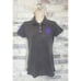 POLO by RALPH LAUREN Womens Grey Polo Shirt Purple Pony Size M 15 Pit To Pit