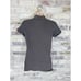 POLO by RALPH LAUREN Womens Grey Polo Shirt Purple Pony Size M 15 Pit To Pit