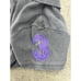 POLO by RALPH LAUREN Womens Grey Polo Shirt Purple Pony Size M 15 Pit To Pit