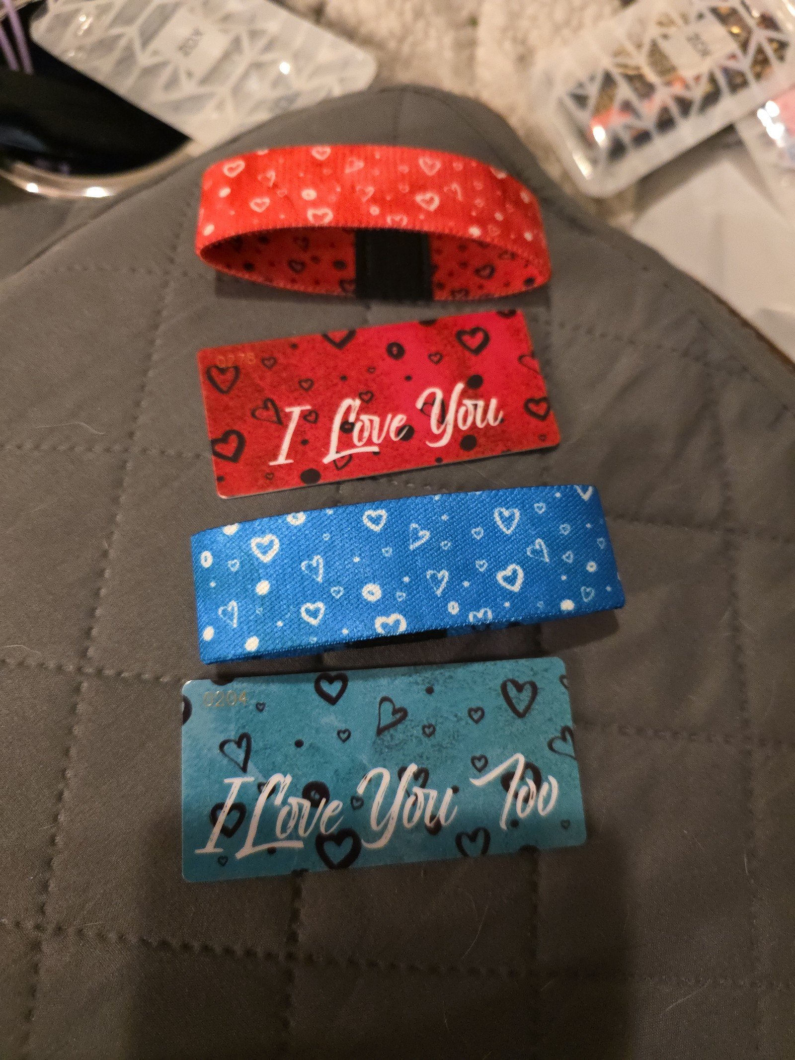 Zox I Love You (too) strap set