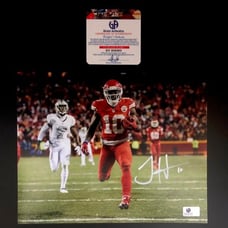 Tyreek Hill KC Autographed 8x10 Photo