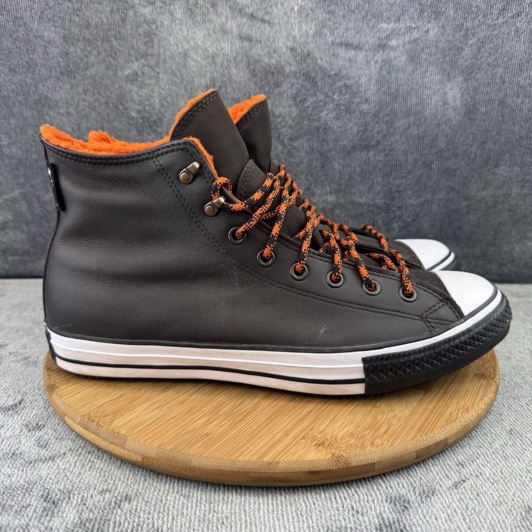 Converse Chuck Taylor High Shoes Mens Size 11.5 Brown Leather Mountain Club GTX