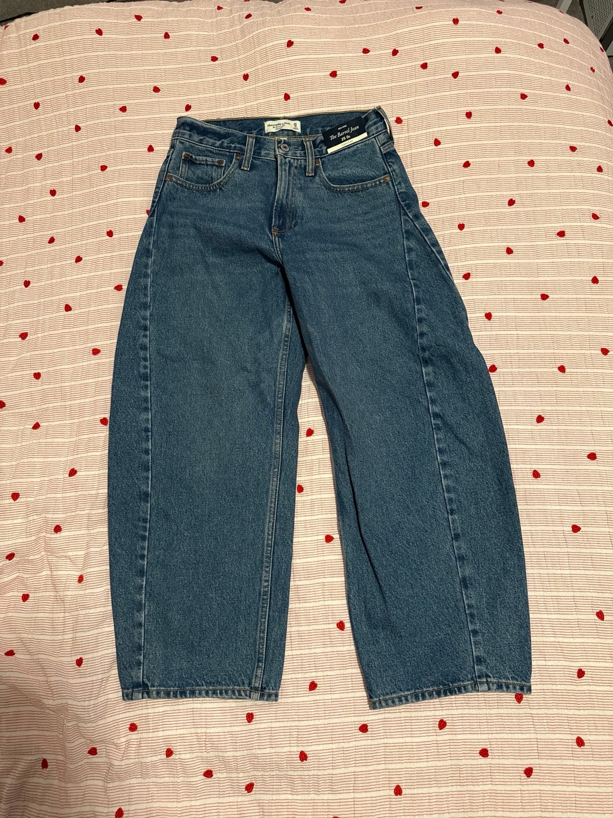 Abercrombie barrel jeans
