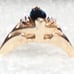 Close Out Sale - No discounts - Like New sapphire & diamond Ring #1250B