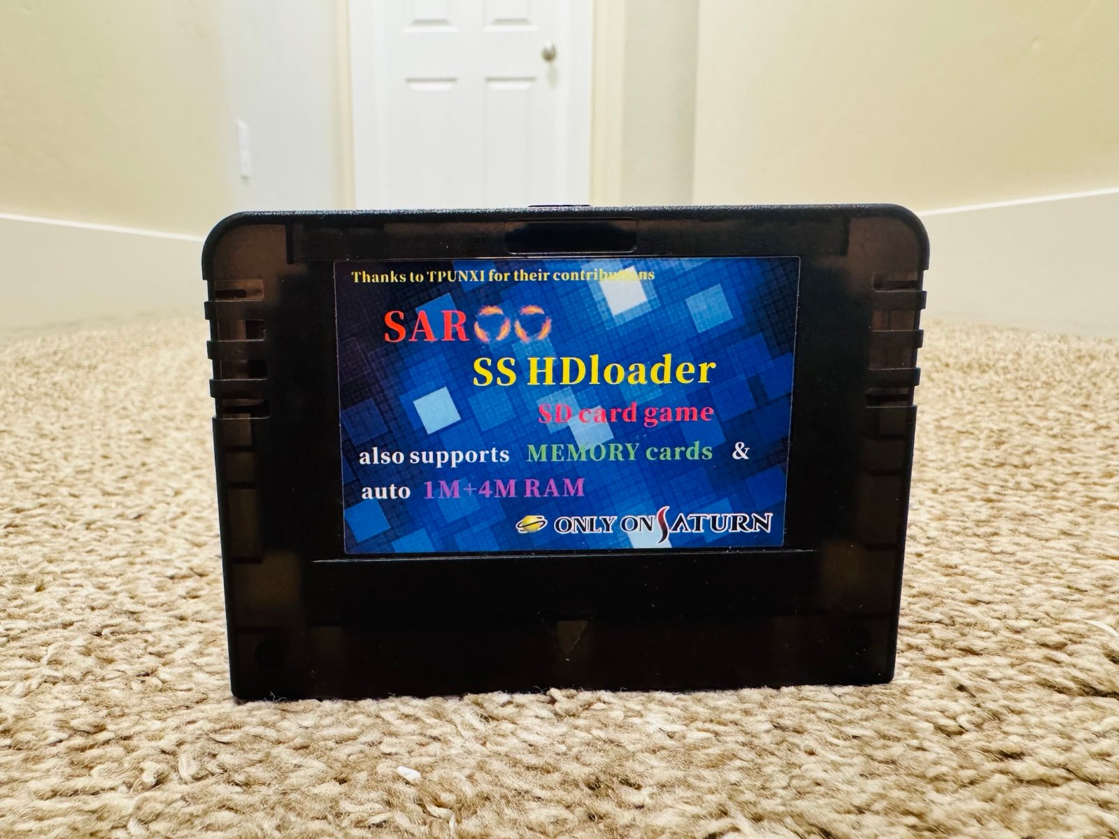 Sega Saturn Saroo With 64GB TF, CD-free Loader 1M+4M, Comes With 120 Games