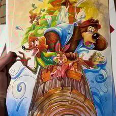 Splash Mountain Signed Print Disney Artist