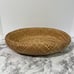 Bambu Double Wall Organic Bamboo Basket Oval Handmade Brown