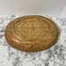 Bambu Double Wall Organic Bamboo Basket Oval Handmade Brown