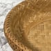 Bambu Double Wall Organic Bamboo Basket Oval Handmade Brown