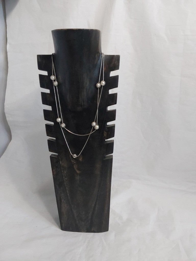 BRIGHTON LONG DOUBLE STRAND NECKLACE