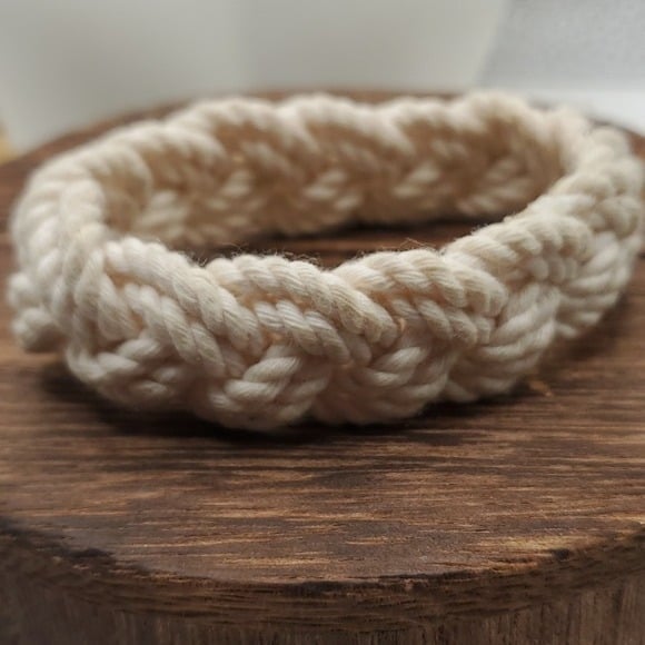 B2540 islands away hemp braided woven bracelet naturalist bohemian vacation