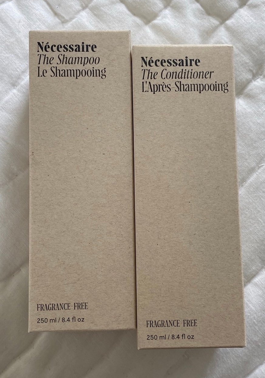 Necessaire Shampoo & Conditioner NIB