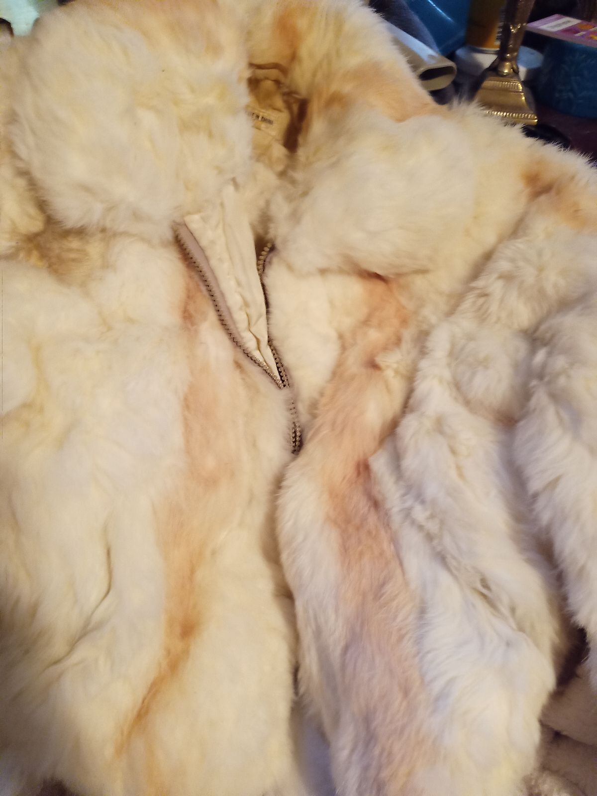 Vintage rabbit Fur Coat