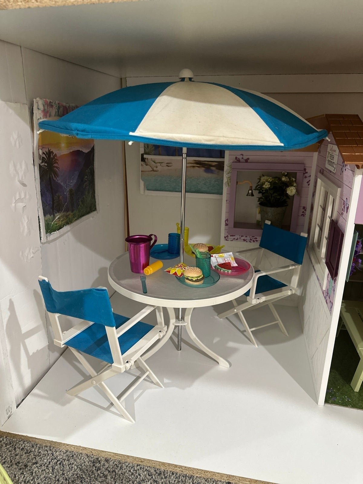American Girl Retired Patio Furniture Set