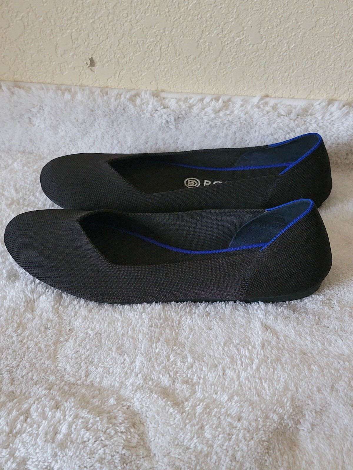 ROTHY'S women flat ballerina size W10 black
