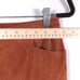 PERUVIAN CONNECTION 100% LEATHER Suede Straight Pants USA MADE Size 10