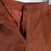 PERUVIAN CONNECTION 100% LEATHER Suede Straight Pants USA MADE Size 10