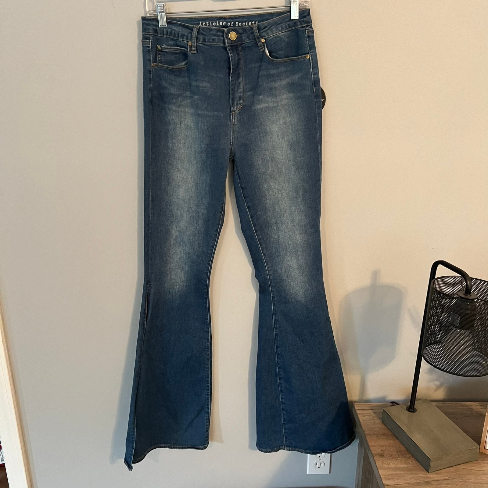 NWT Articles of Society High Rise Flare Jeans Juniors Size 9