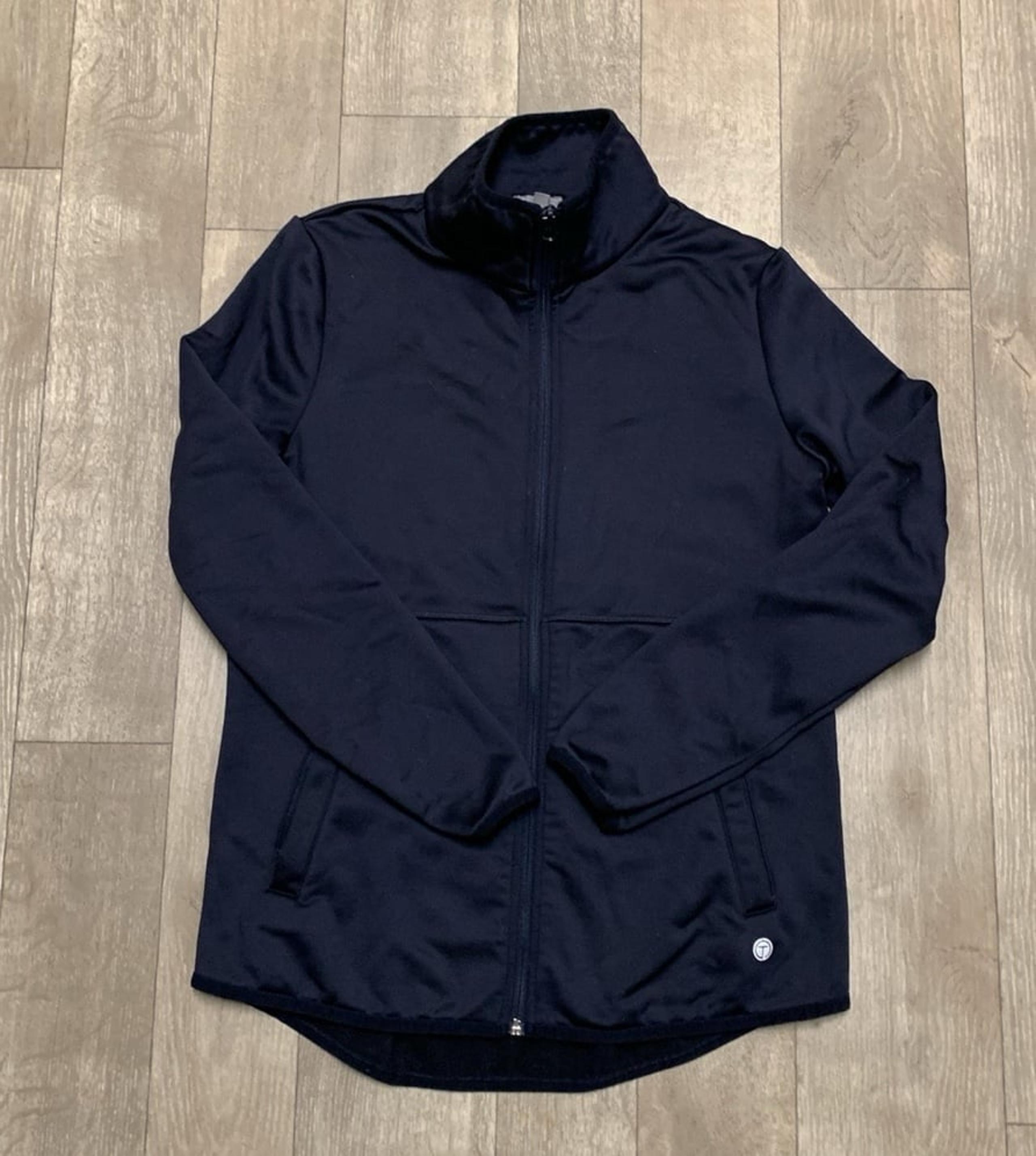 Womens T By Talbots Full Zip Mock Neck Active Jacket