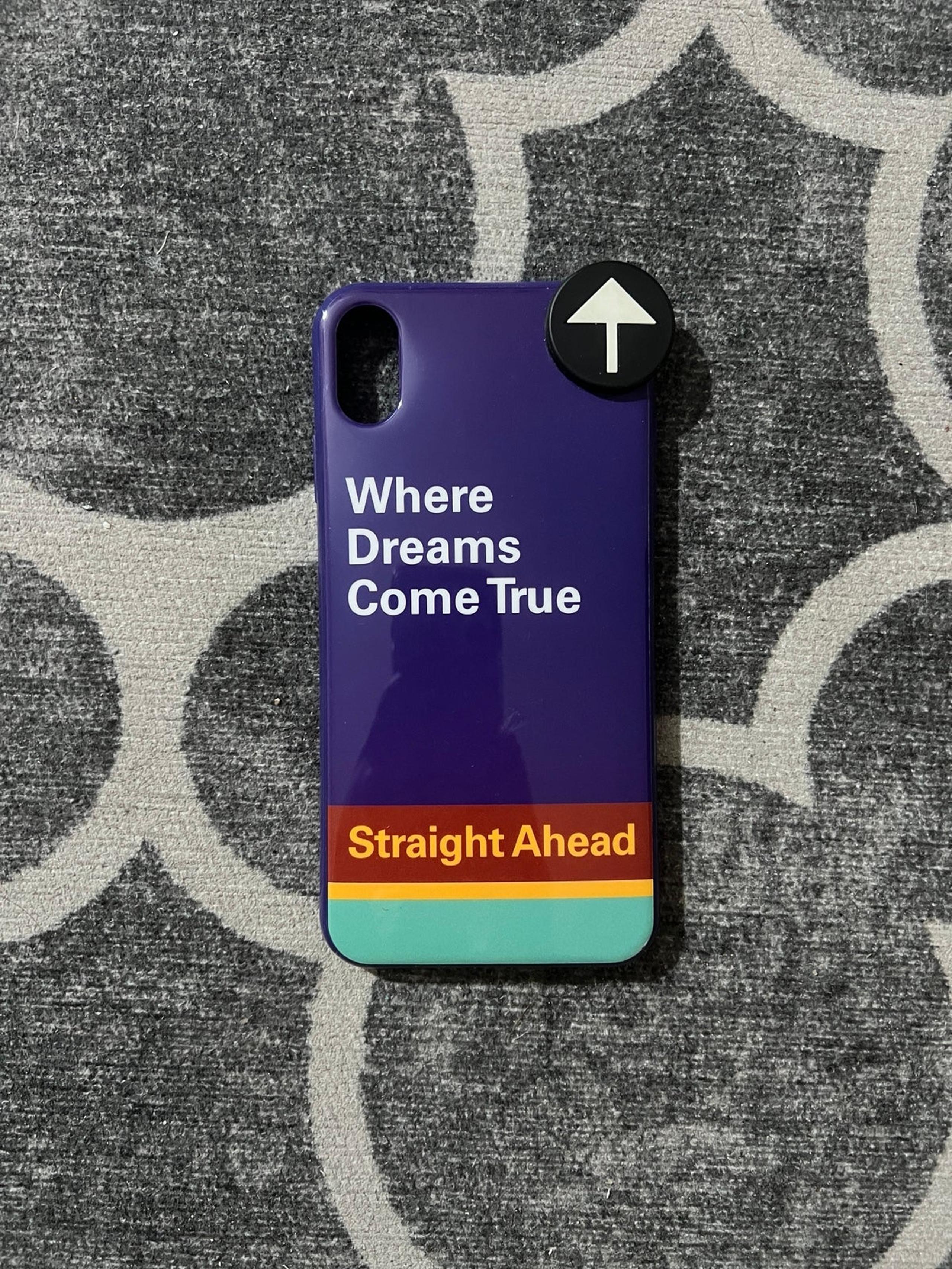 WDW iPhone XS Max Sign Case