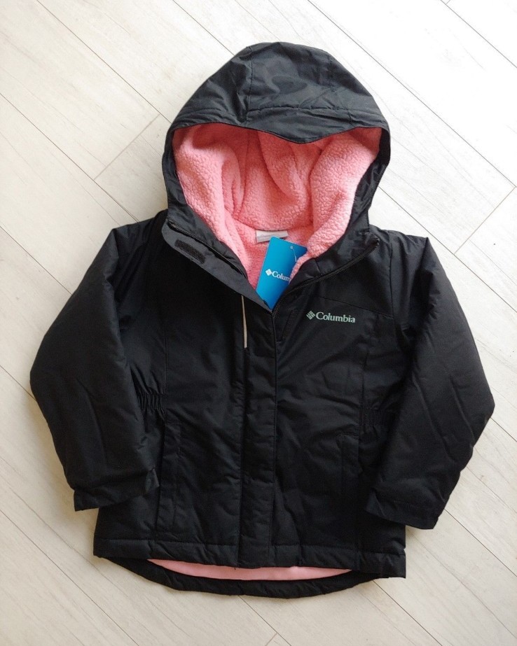 Columbia NEW girls Lola Lane Sherpa Lined Snow Jacket