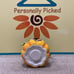 Blue Sky PUMPKIN JACK WITH HAT Tealight Holder