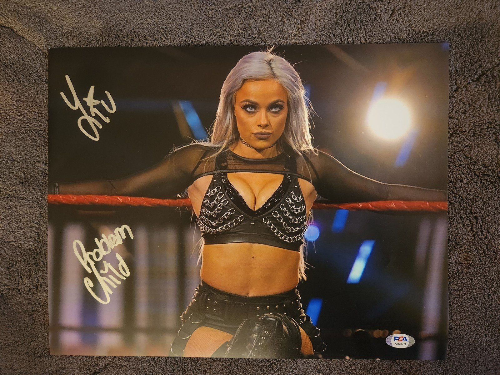 WWE Superstar Liv Morgan Autographed 11x14 Photo