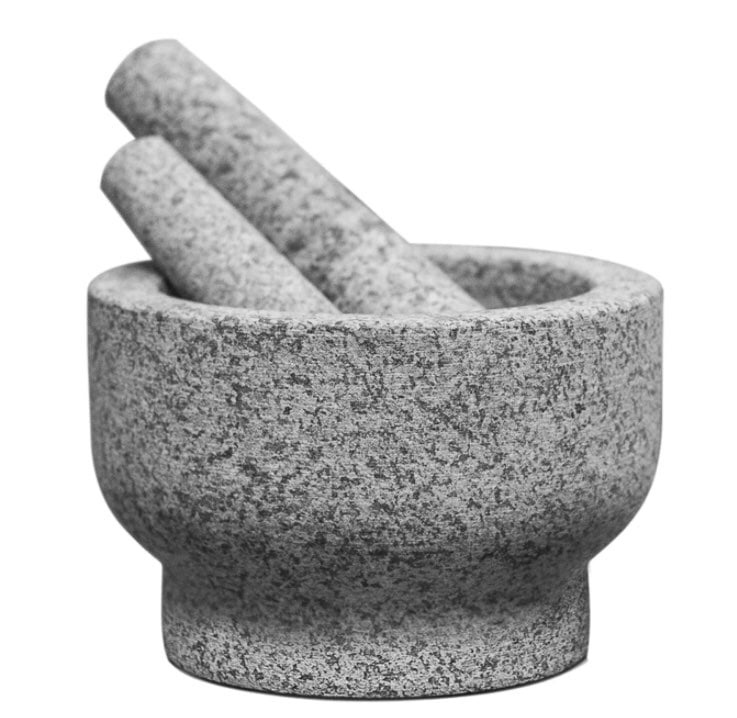 Extra Large 8 Inch 5 Cup-Capacity Mortar and Pestle Set