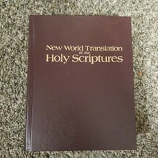 Brown New World Translation of the Holy Scriptures Jehovah witnesses bible